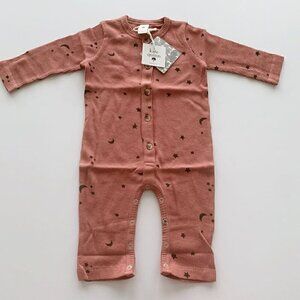 Kate Quinn Organics Henley Union Suit 6-12 Months